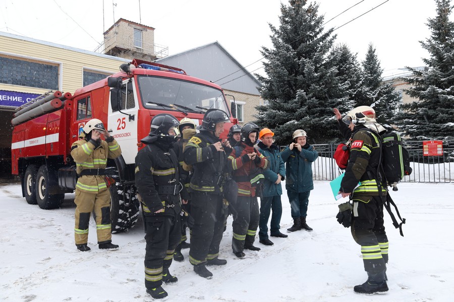 90 лет на страже пожарной безопасности Новомосковска